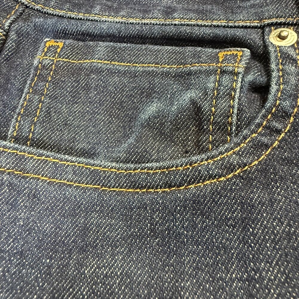Everlane Women's Way High Straight Leg Ankle Jeans Dark Wash Denim Sz 32 - Picture 4 of 13